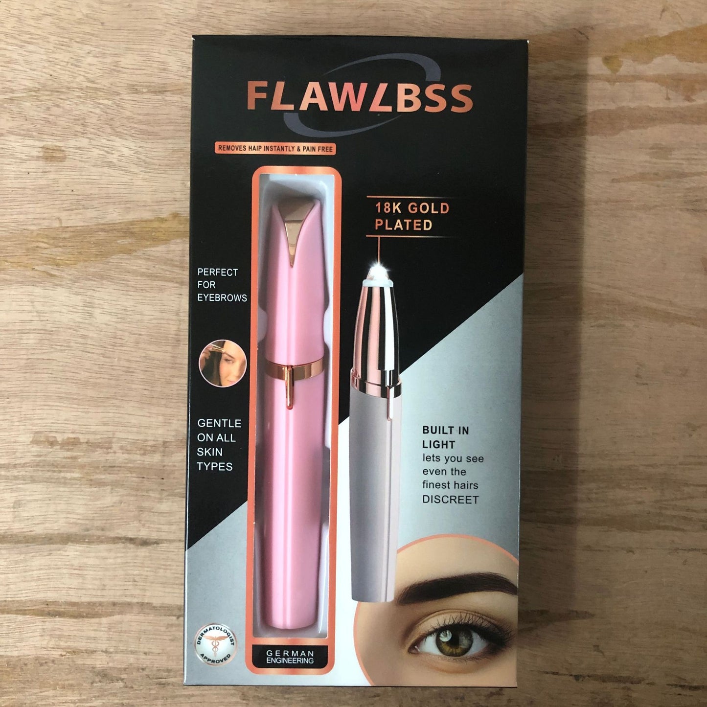 Épilateur électrique pour sourcils