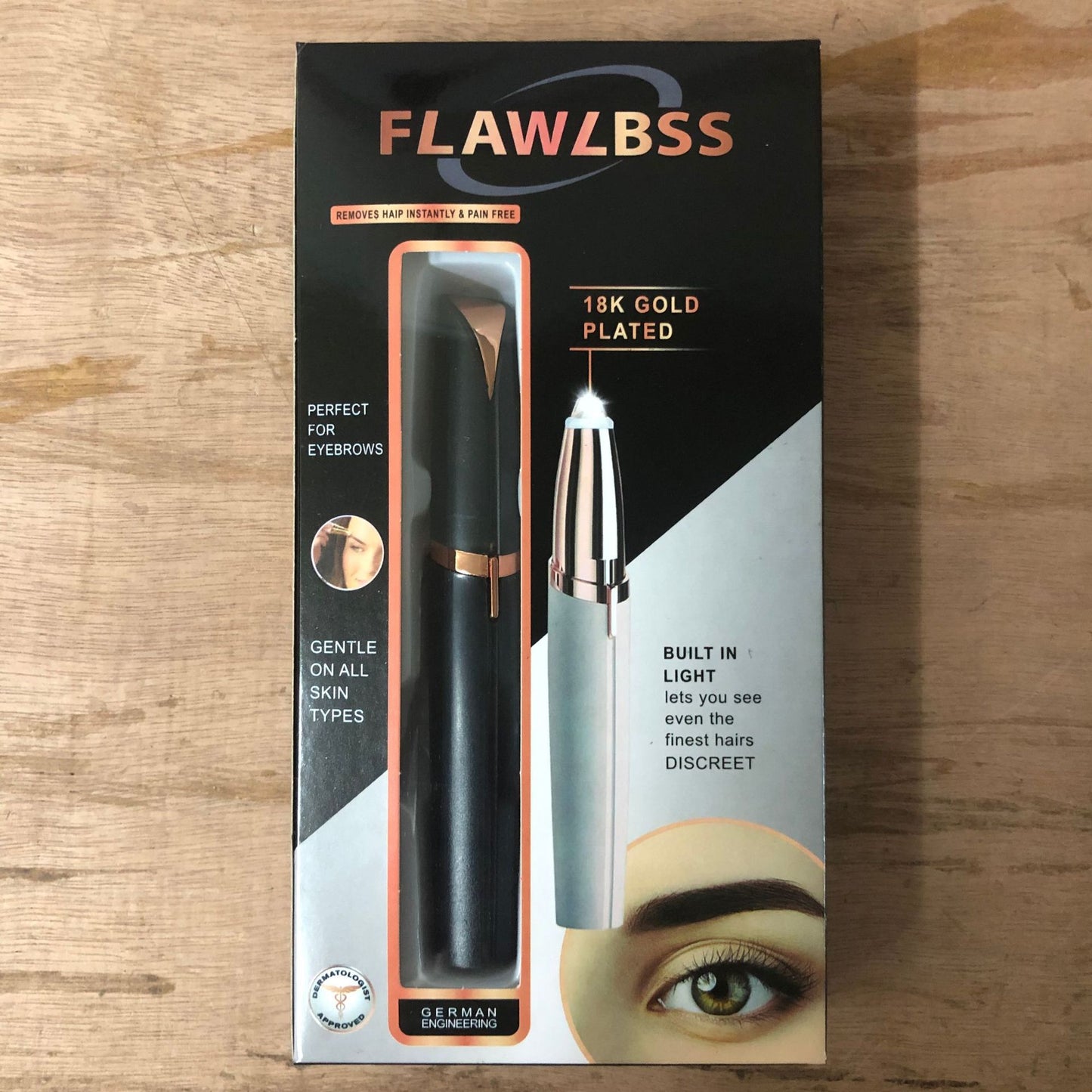 Épilateur électrique pour sourcils