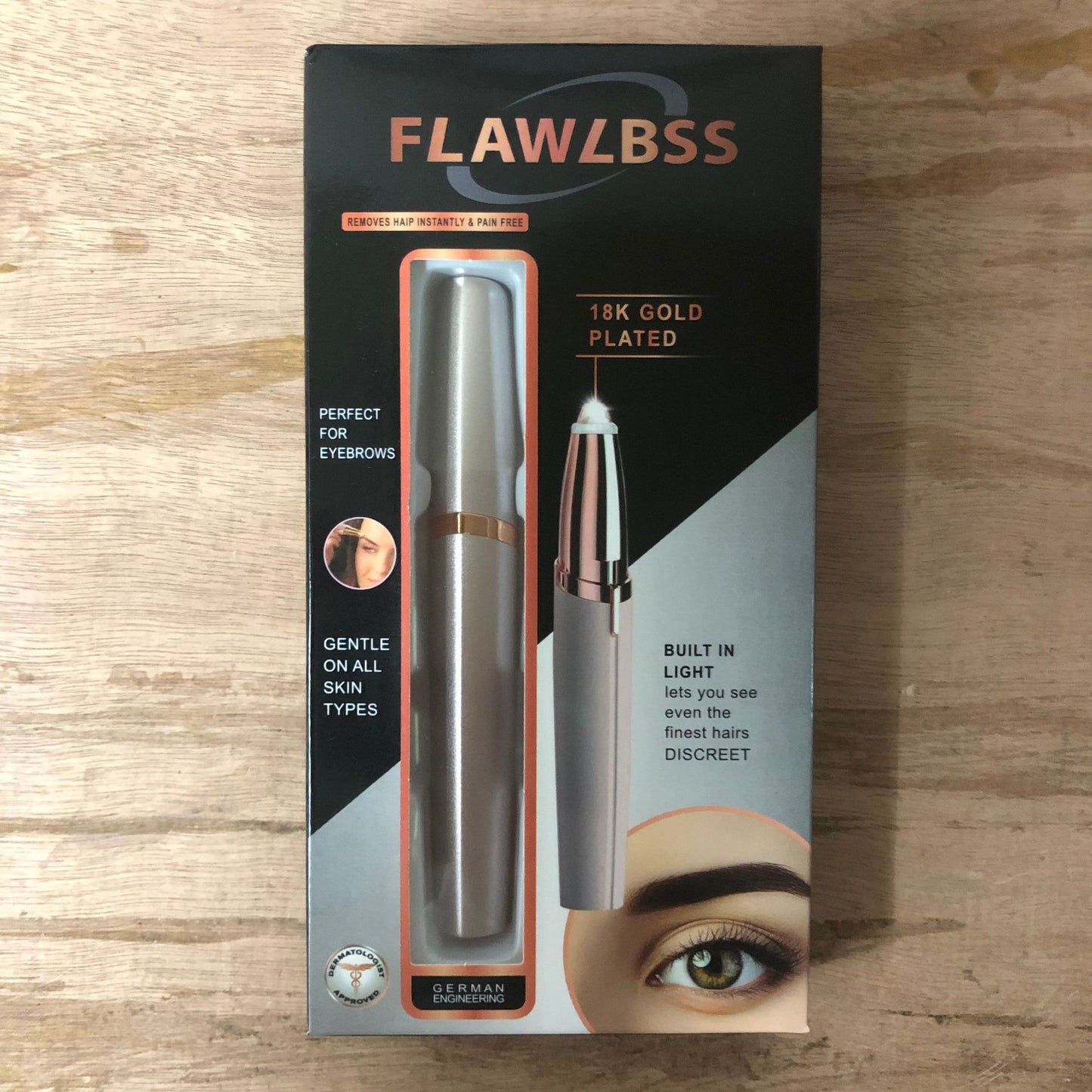 Épilateur électrique pour sourcils