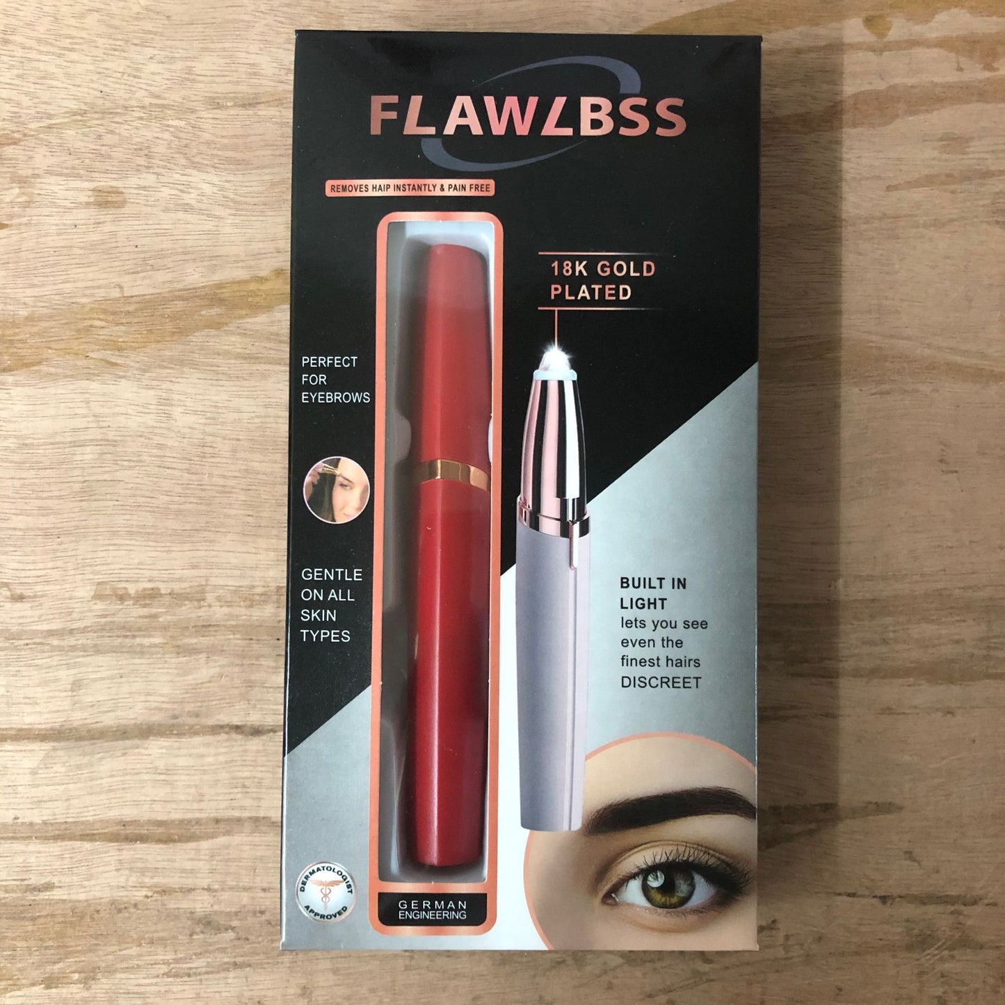 Épilateur électrique pour sourcils