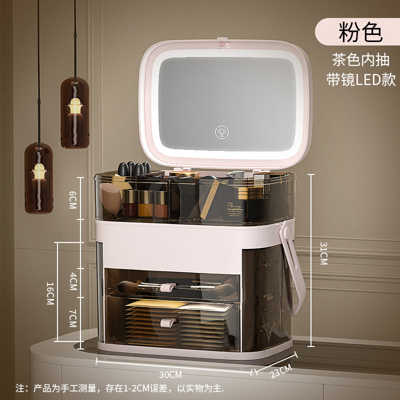 Boîte de rangement à écran LED