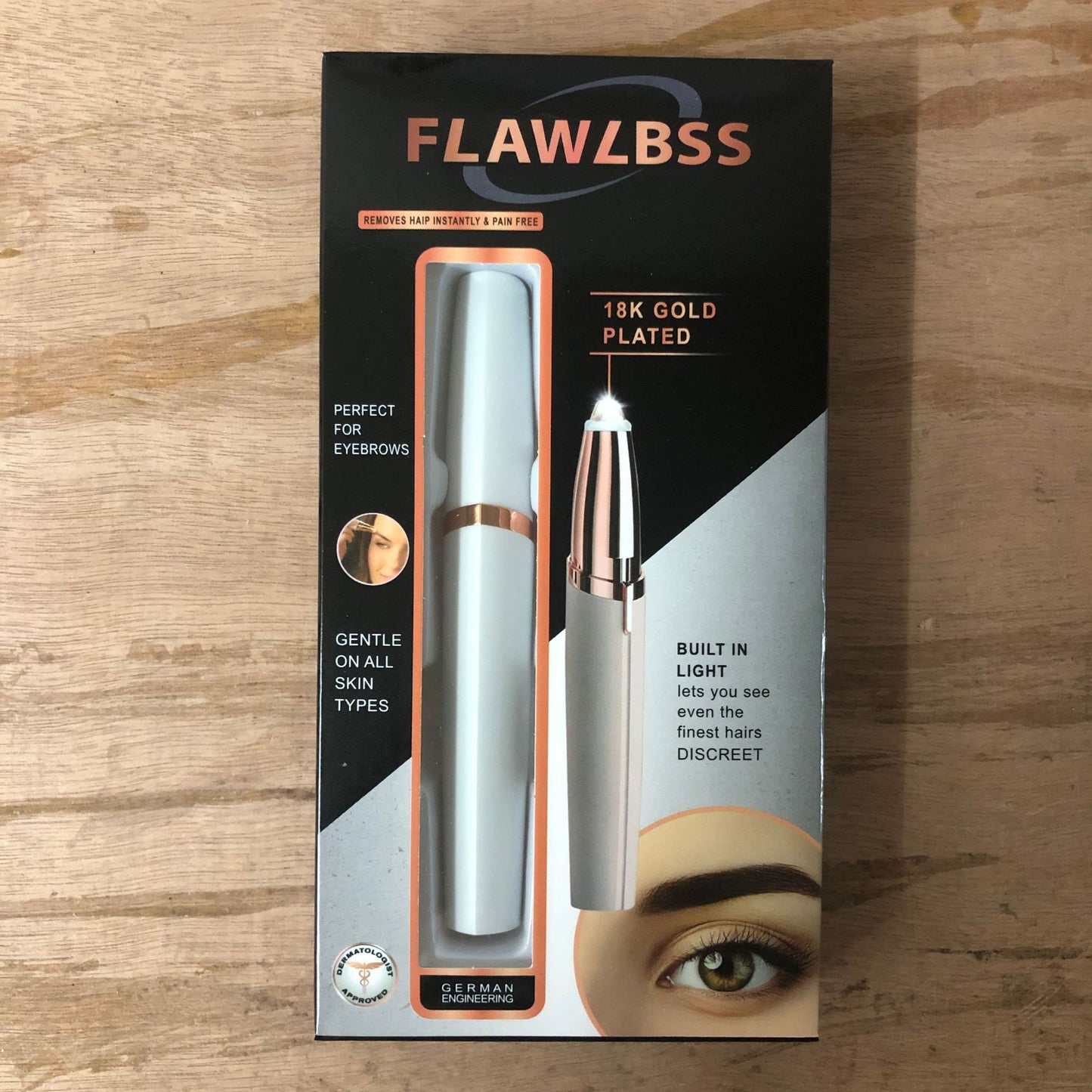 Épilateur électrique pour sourcils