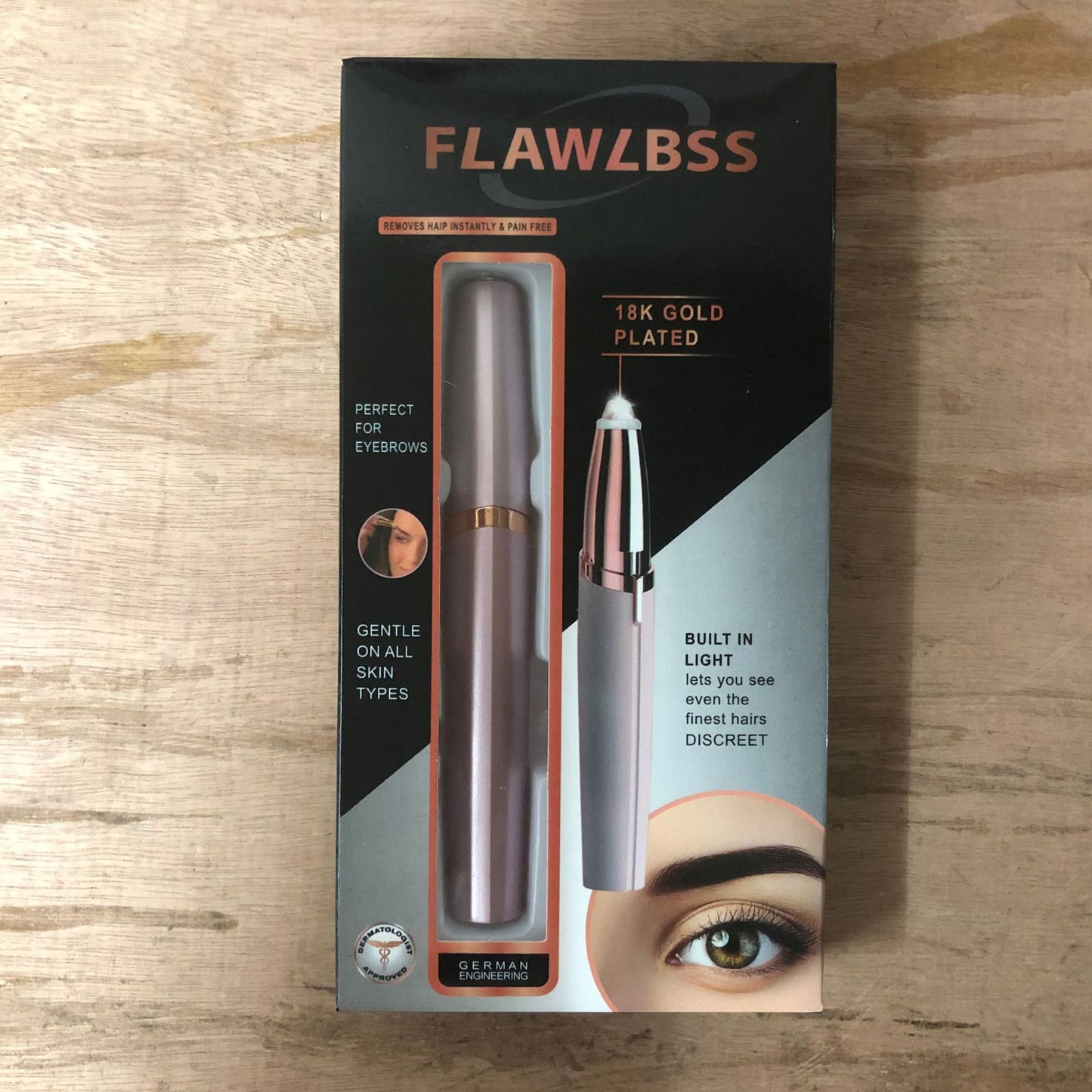 Épilateur électrique pour sourcils